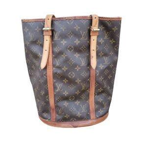 Louis Vuitton Brown Monogram Tote